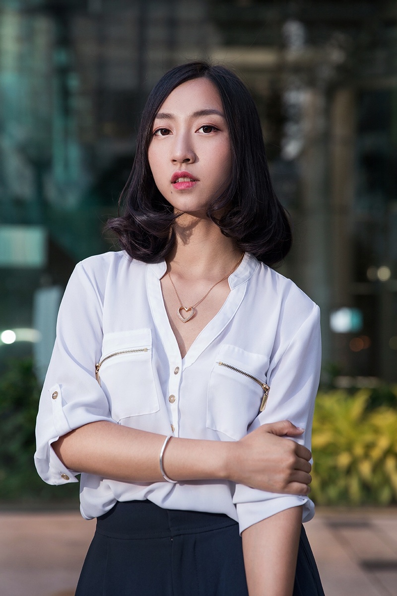Female model photo shoot of Hera Shen in Toronto