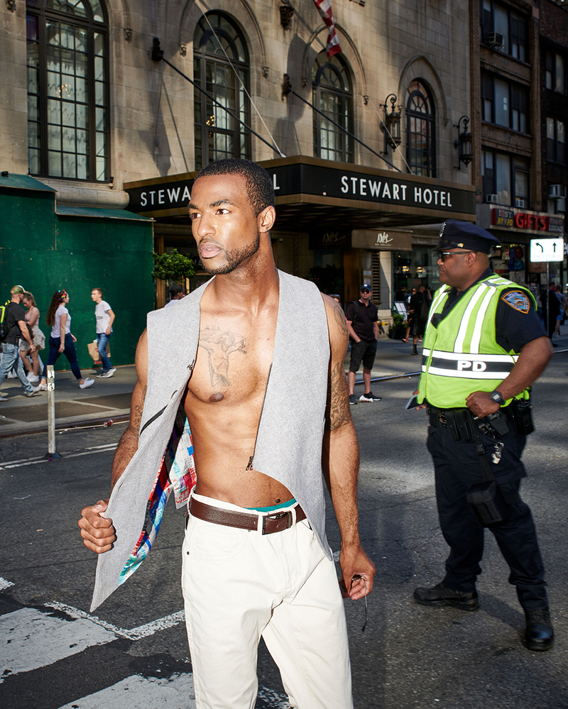 Male model photo shoot of Darius W in New York, NY