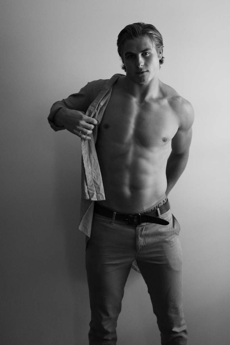 Male model photo shoot of Nate Crnkovich