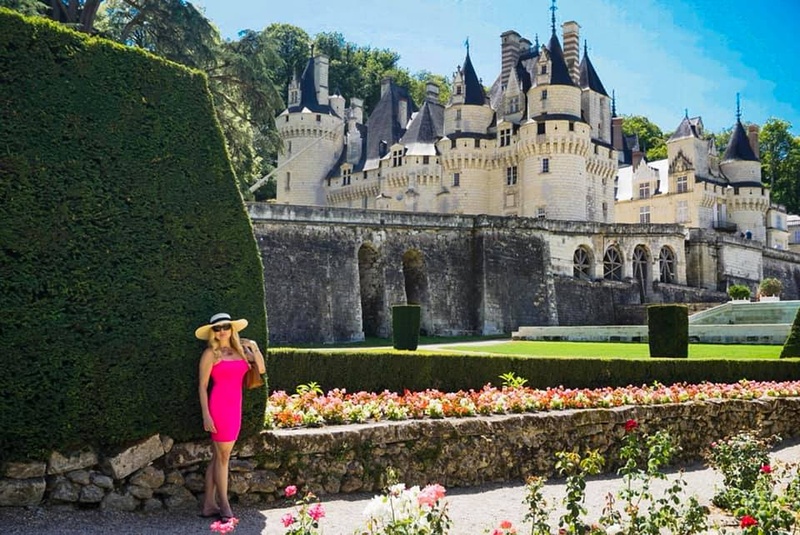 Female model photo shoot of ZarinaZ in Le Château d'Ussé, &quot;Sleeping Beauty Castle&quot;, France