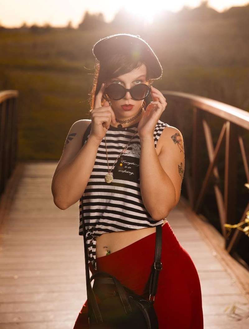 Female model photo shoot of Wonderland_Jynx in Papillion Nebraska