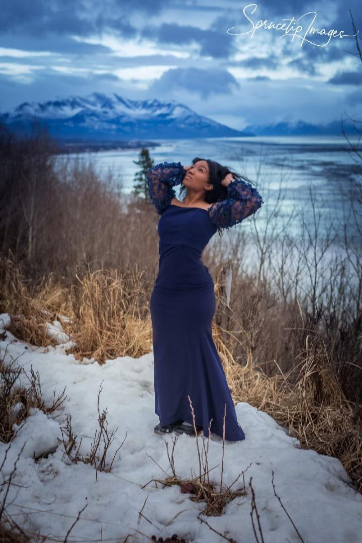 Female model photo shoot of Rinnah Moss in Anchorage, AK