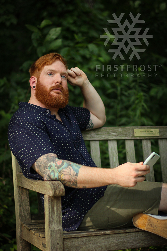 Male model photo shoot of FirstFrost Photography and AustinRedBeard in Columbus