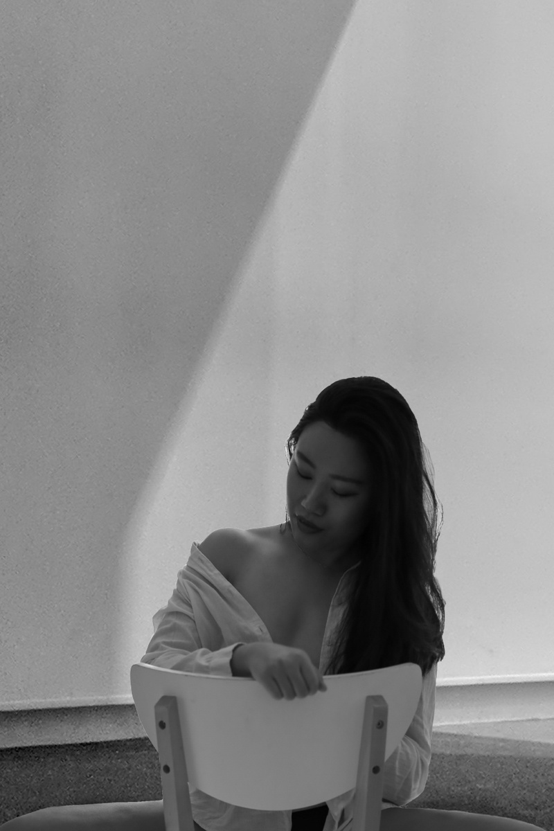 Female model photo shoot of Min Xu