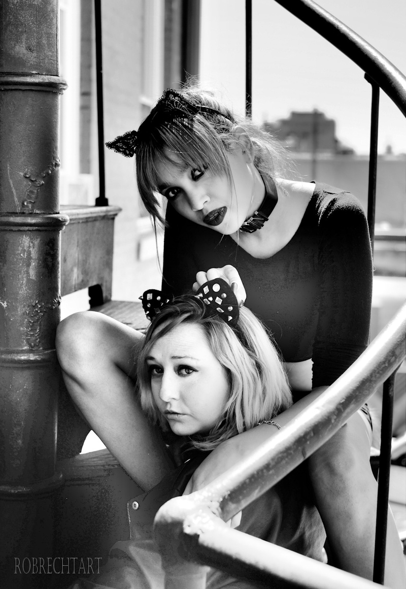 Male and Female model photo shoot of RobrechtArt and Katt Yukihyo in Colorado