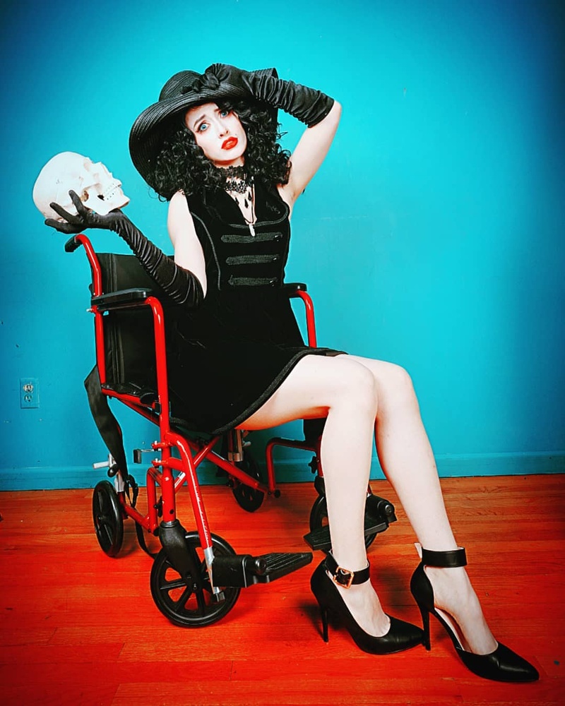 Female model photo shoot of Bella-Muerte by Carney Malone