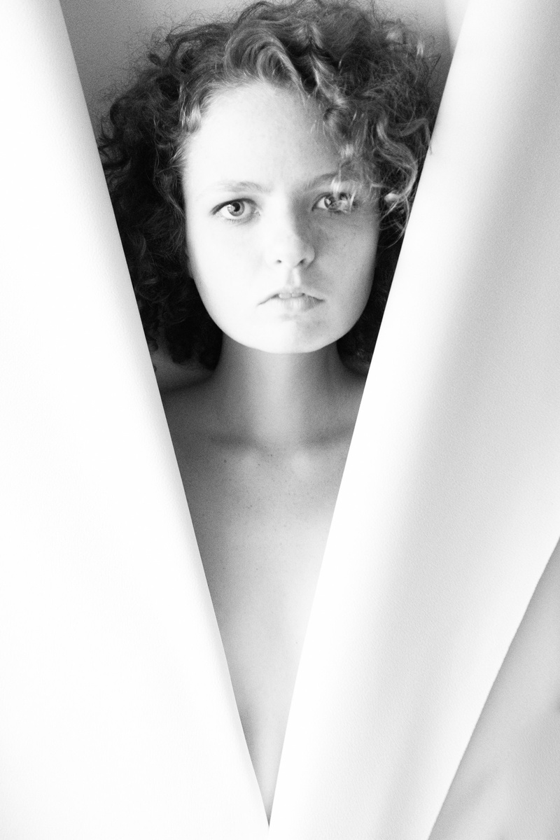 Female model photo shoot of PerrinMarie by Louis Reed