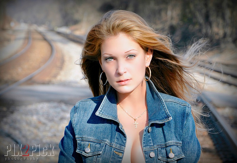 Female model photo shoot of Leighann Trail by PIX2Pick in VA 2014