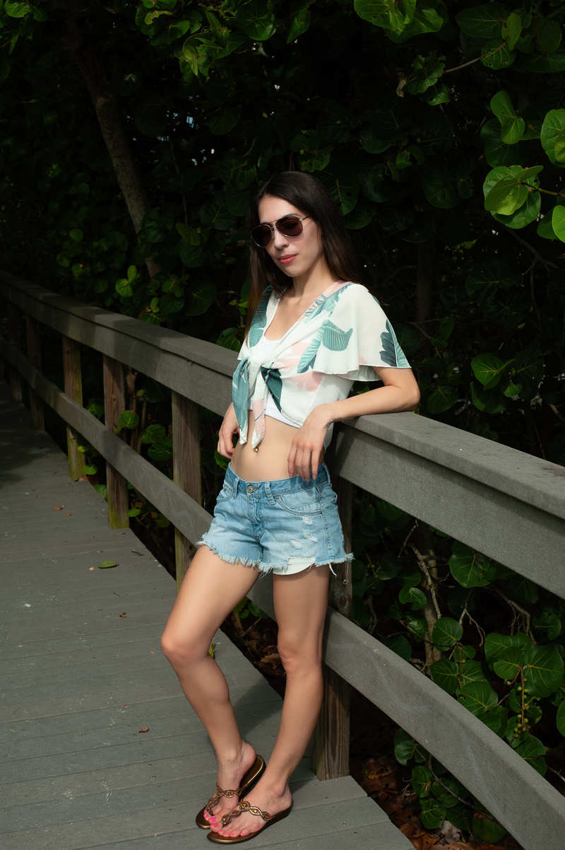 Female model photo shoot of krystinen by Mattice Aaland in St. Pete Beach, FL