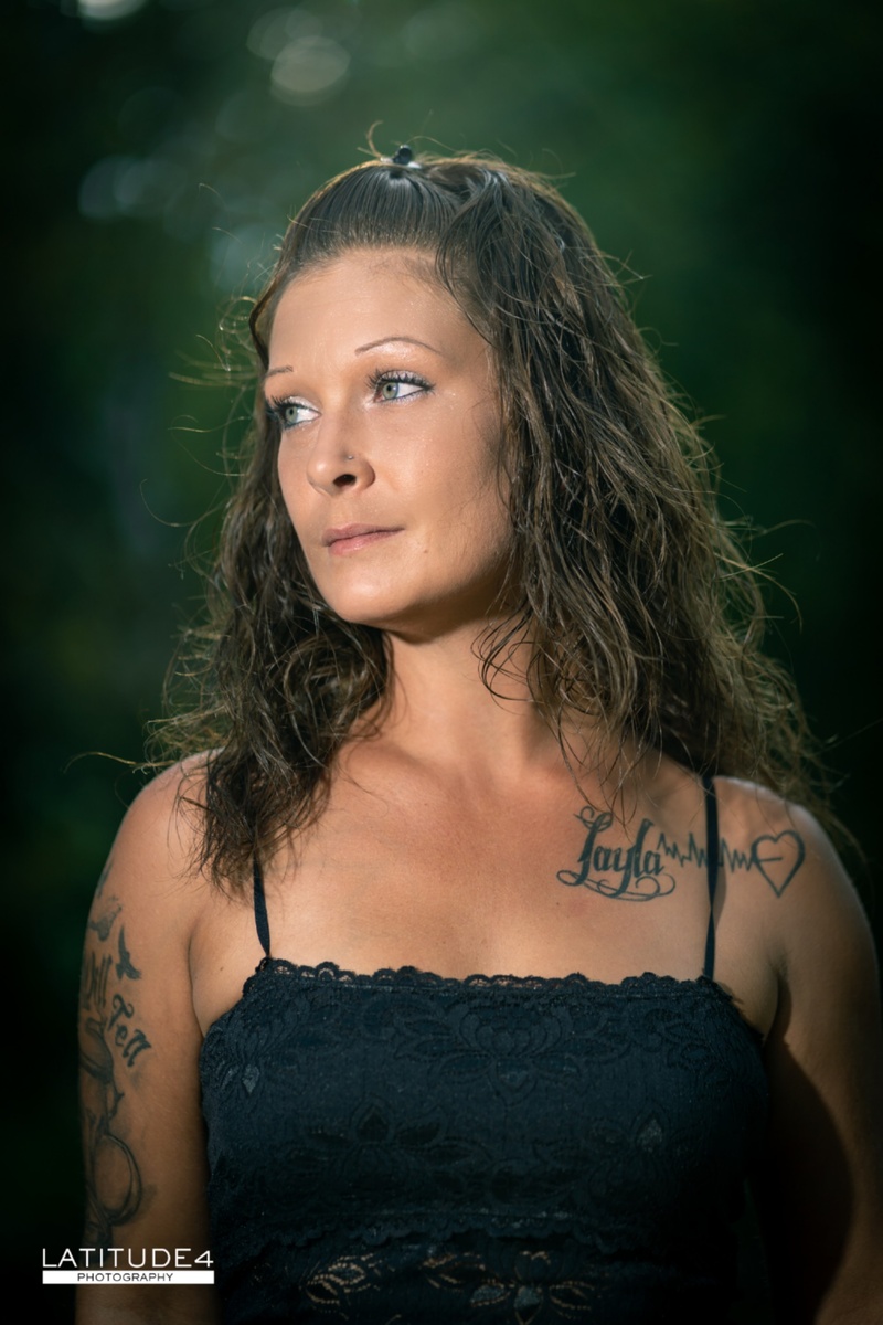 Female model photo shoot of Leighann Trail in VA 2019