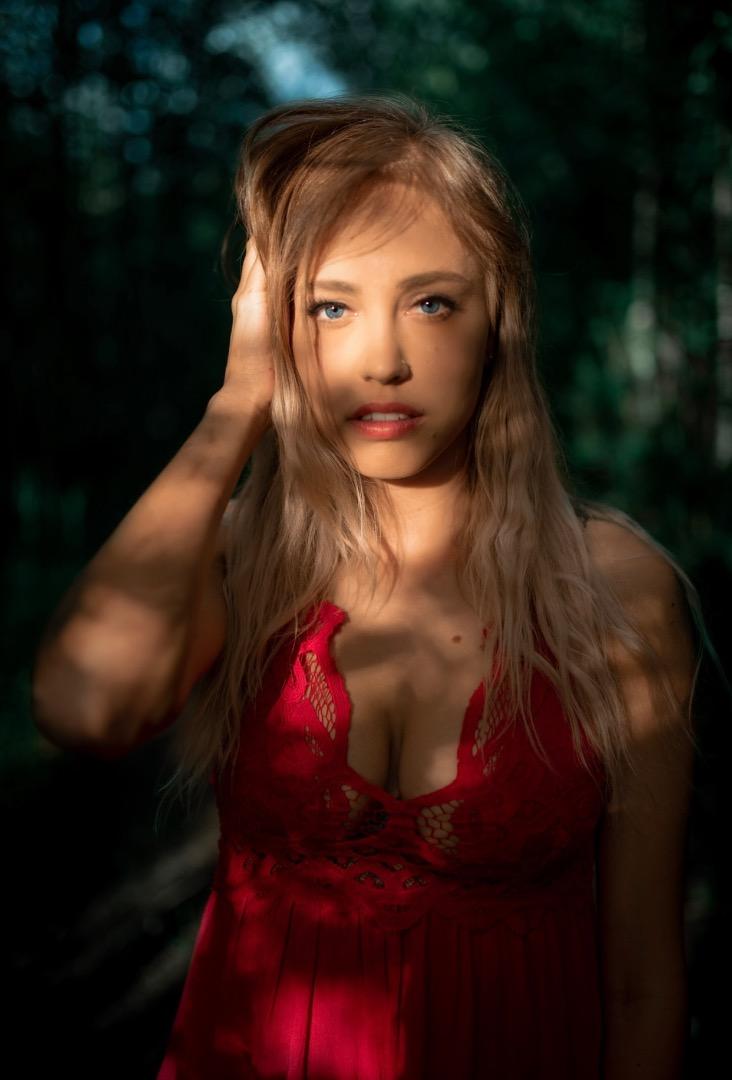Female model photo shoot of Rain Dancer