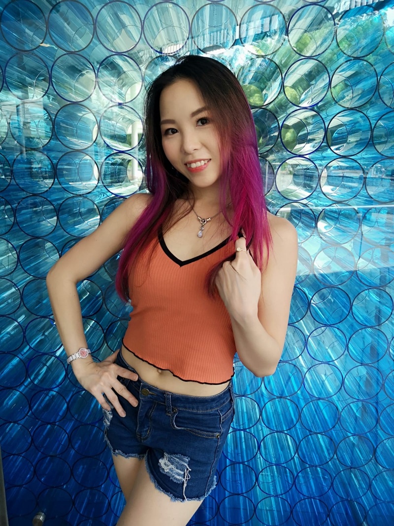 Female model photo shoot of Adelyn Tan