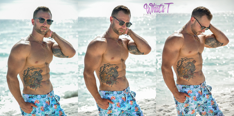 Male model photo shoot of Whats T Photography LLC and Gideon dexter  in Pensacola Beach, Florida