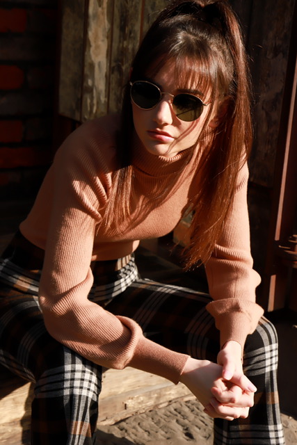 Female model photo shoot of Alexandra Lovatt in Northern Quarter, Manchester