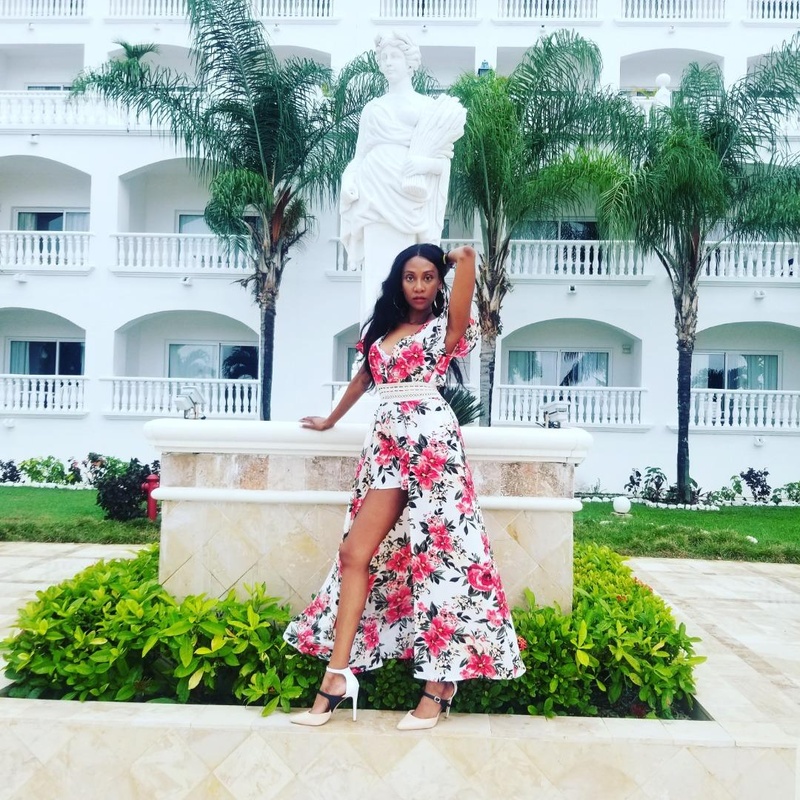 Female model photo shoot of Halee Maj in Jamaica