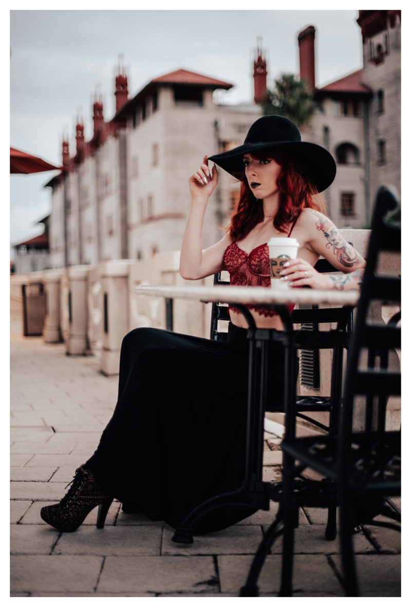Female model photo shoot of Ashley Whitmoyer in St. Augustine, Florida