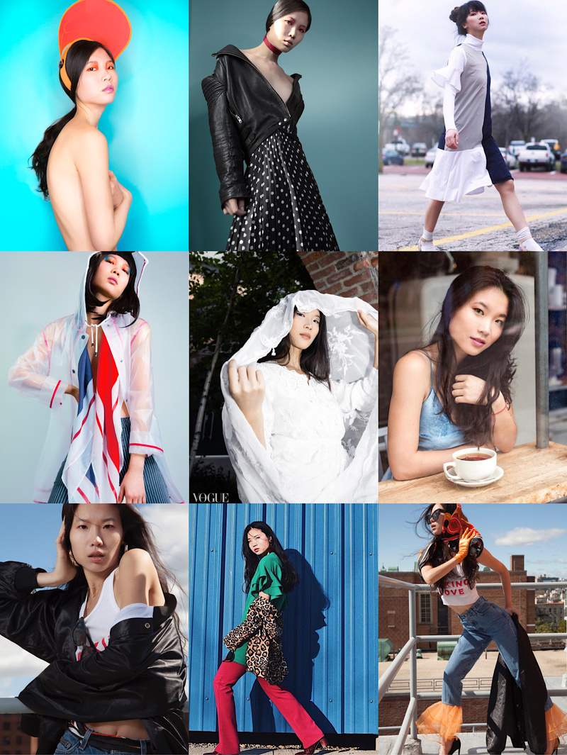 Female model photo shoot of Yuqi Luo in New York