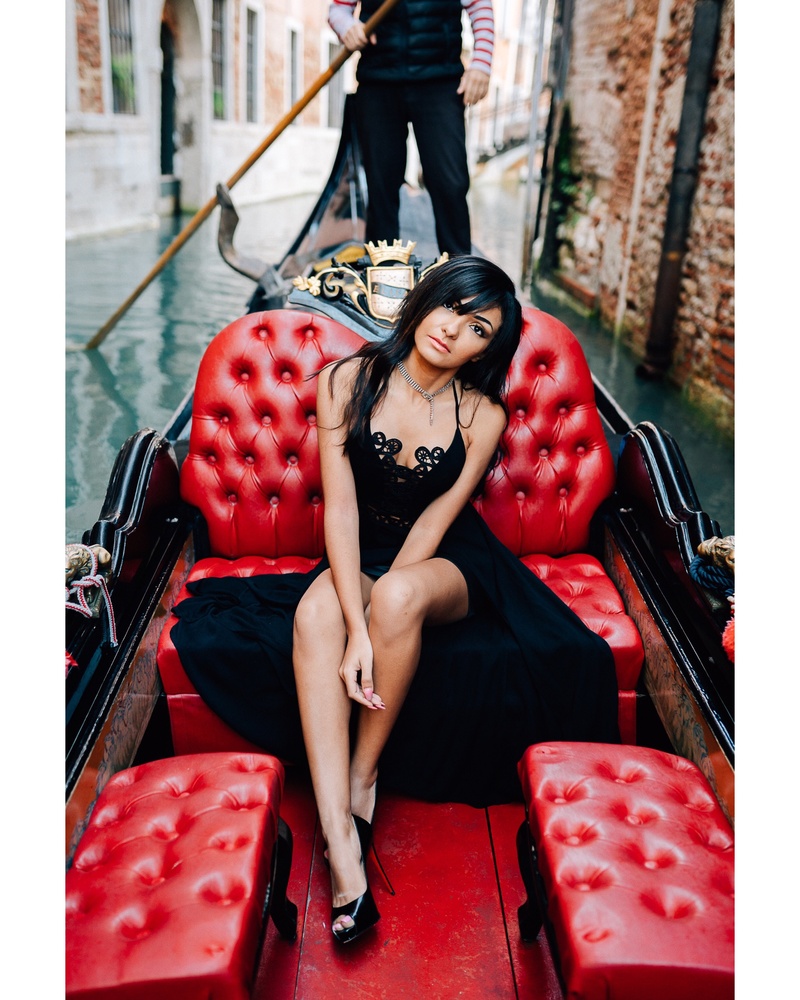 Female model photo shoot of MissGigi in Venice , Italy