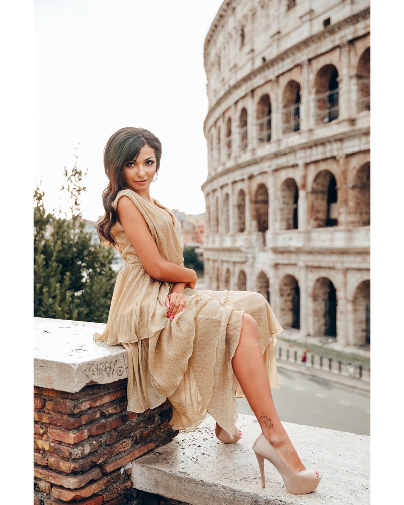 Female model photo shoot of MissGigi in Rome , Italy