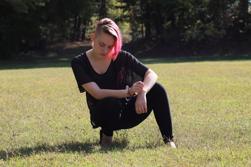 Female model photo shoot of Rachel Foley in Fourth of July Park, Kernersville, NC