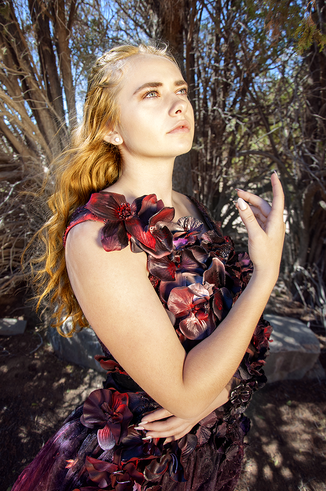 Female model photo shoot of phoebemeador in Joshua Tree, CA