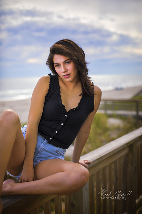 Male and Female model photo shoot of ConnellImages and KittyNat in Emerald Isle, NC
