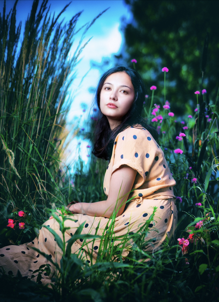 Female model photo shoot of Iroda Iris by Artisanofsony