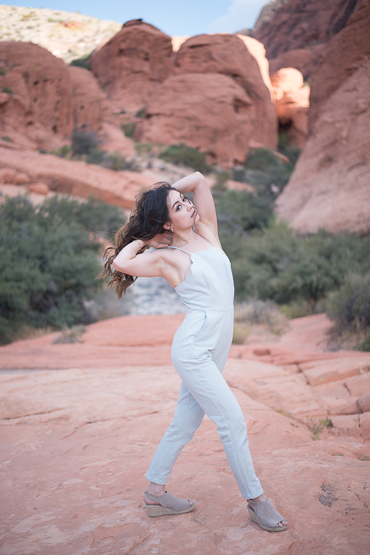 Female model photo shoot of Wrara in Red Rocks Las Vegas