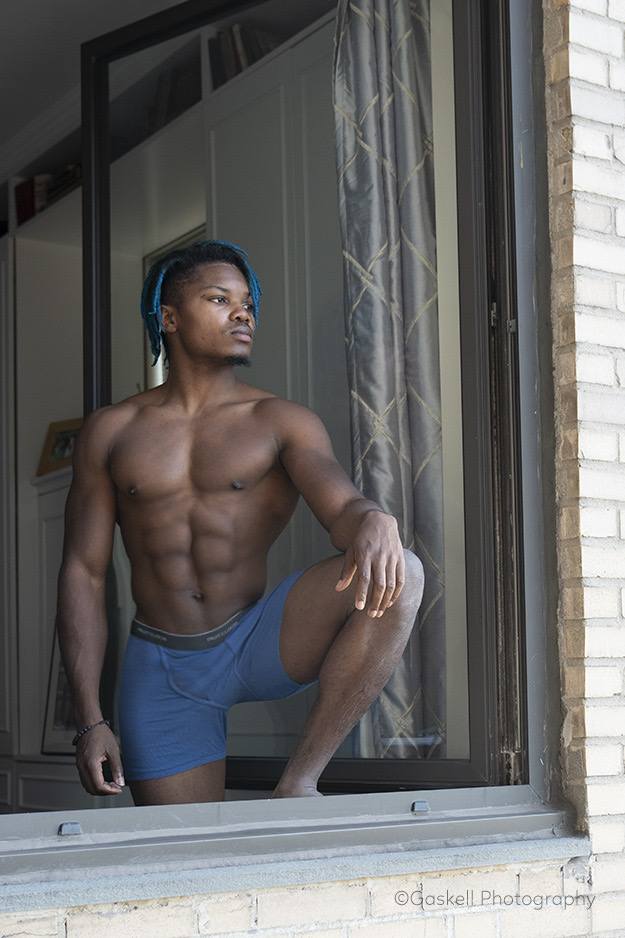 Male model photo shoot of Amir_Conley by Gaskell Photography in Manhattan, NY