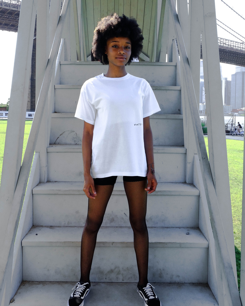 Male model photo shoot of AlexRobles in Brooklyn Bridge Park