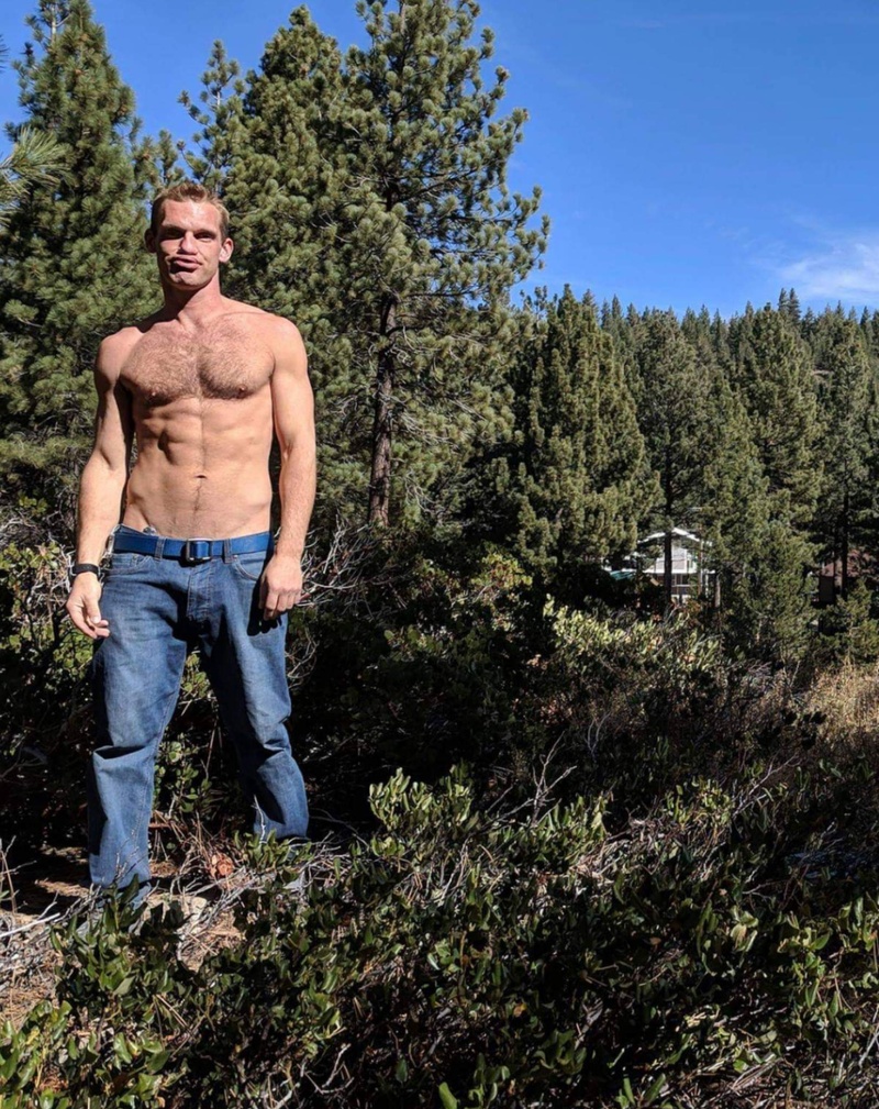 Male model photo shoot of Lucas From Alaska in Mammoth Lakes California