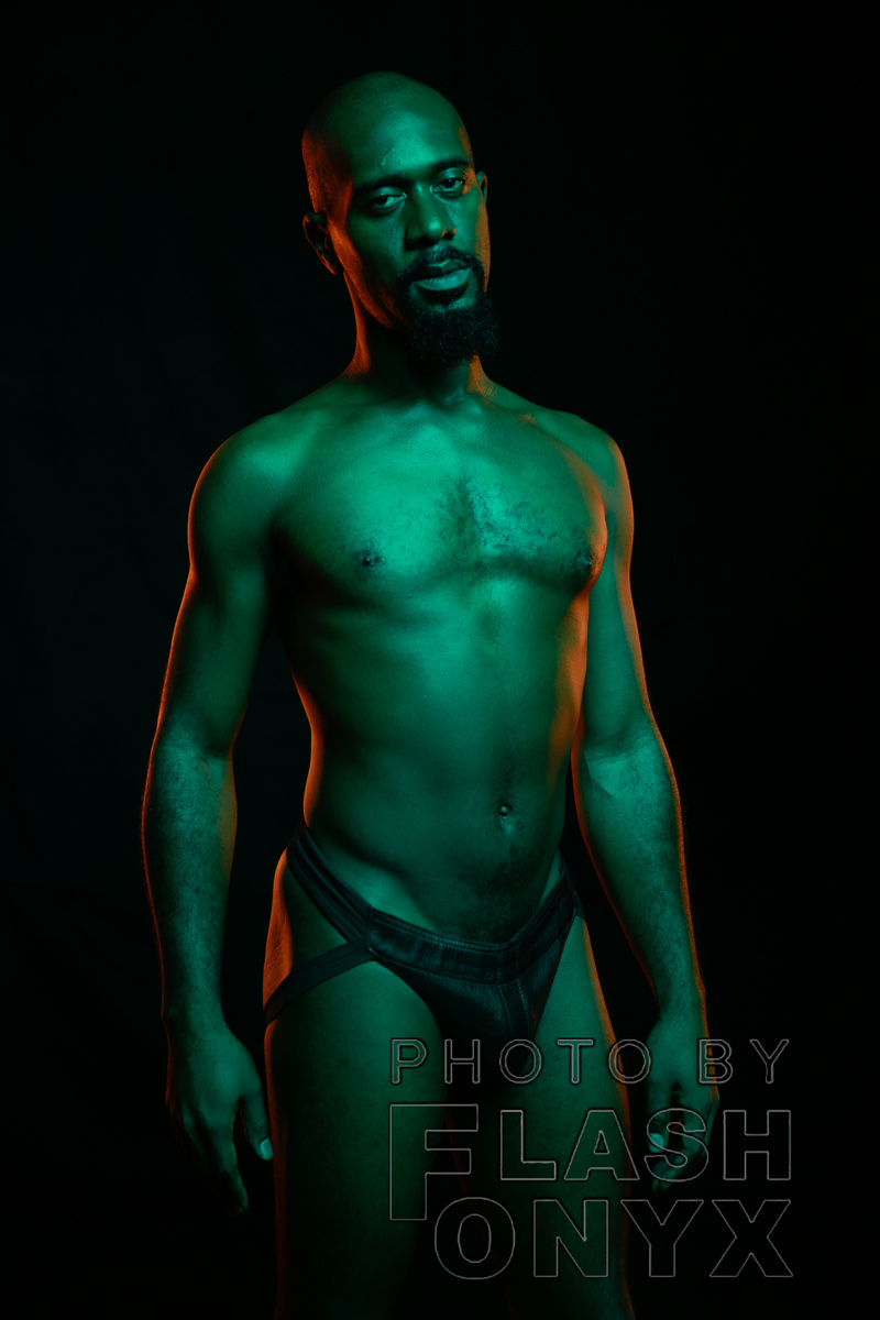 Male model photo shoot of flashonyx