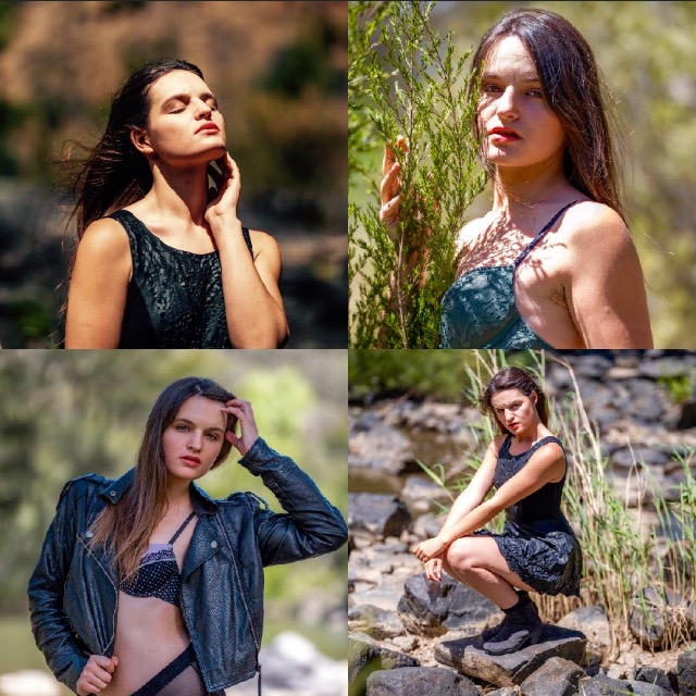 Female model photo shoot of Aim model by Natural Light Imagery in Canberra, makeup by Layal MUA