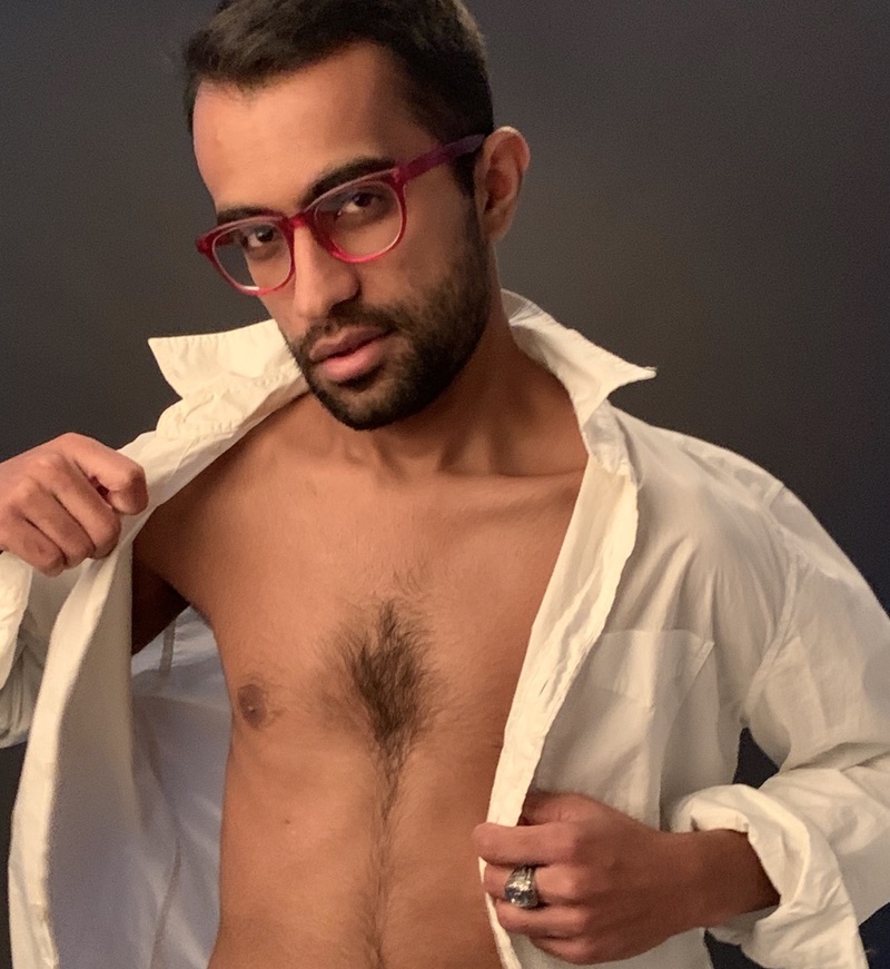 Male model photo shoot of Rahim Chagani in New York