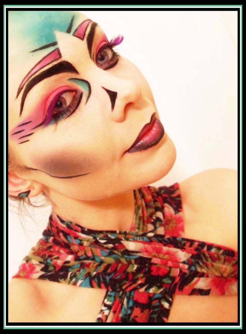 Female model photo shoot of Anaflower make-up in stoke on trent