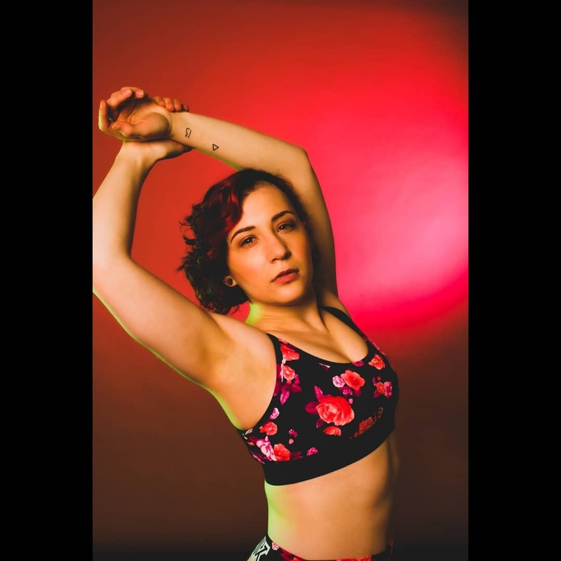 Female model photo shoot of Yu_Ma