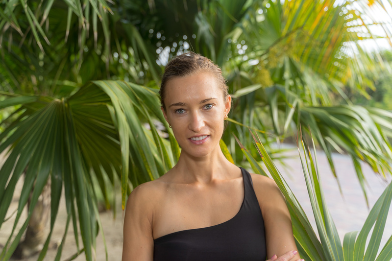 Female model photo shoot of Anya Baranova in Miami Beach