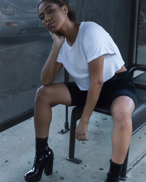 Female model photo shoot of Shey Rivera in Los ángeles , CA