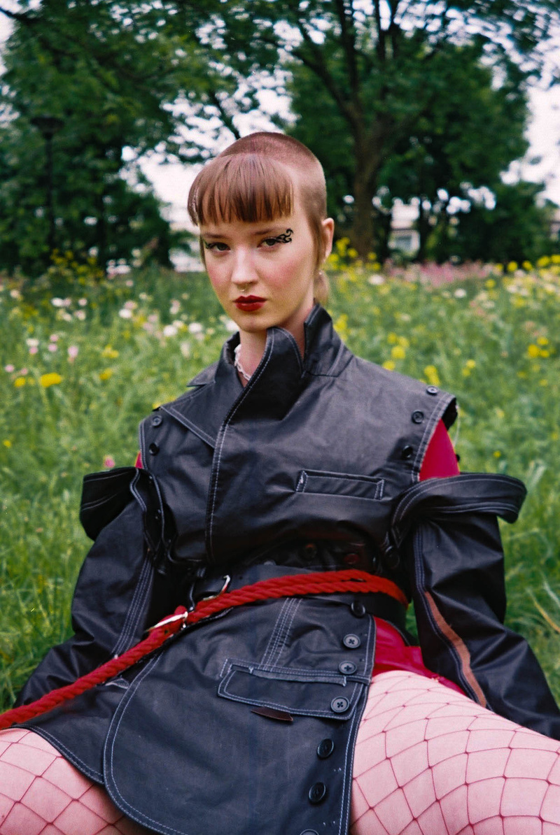 Female model photo shoot of Karo Rutkowska in london