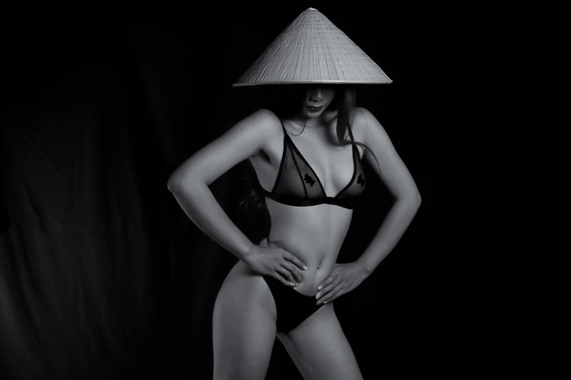 Female model photo shoot of Trinh Truong in Vietnamese