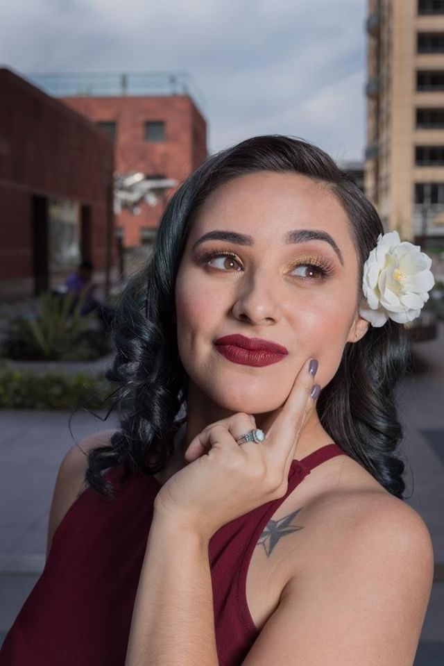 Female model photo shoot of CerritMN in Downtown Los Angeles