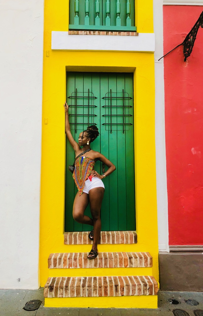 Female model photo shoot of iamshantelreece in Puerto Rico