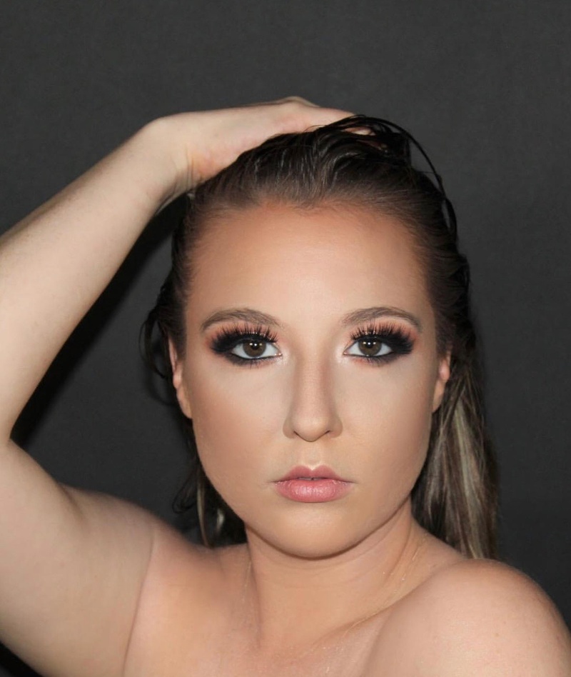 Female model photo shoot of makeupbyguylaine in Las Vegas, NV