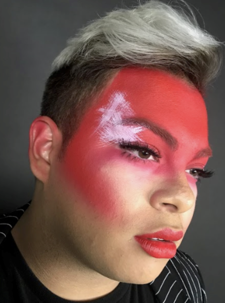 Female model photo shoot of makeupbyguylaine in Las Vegas, NV