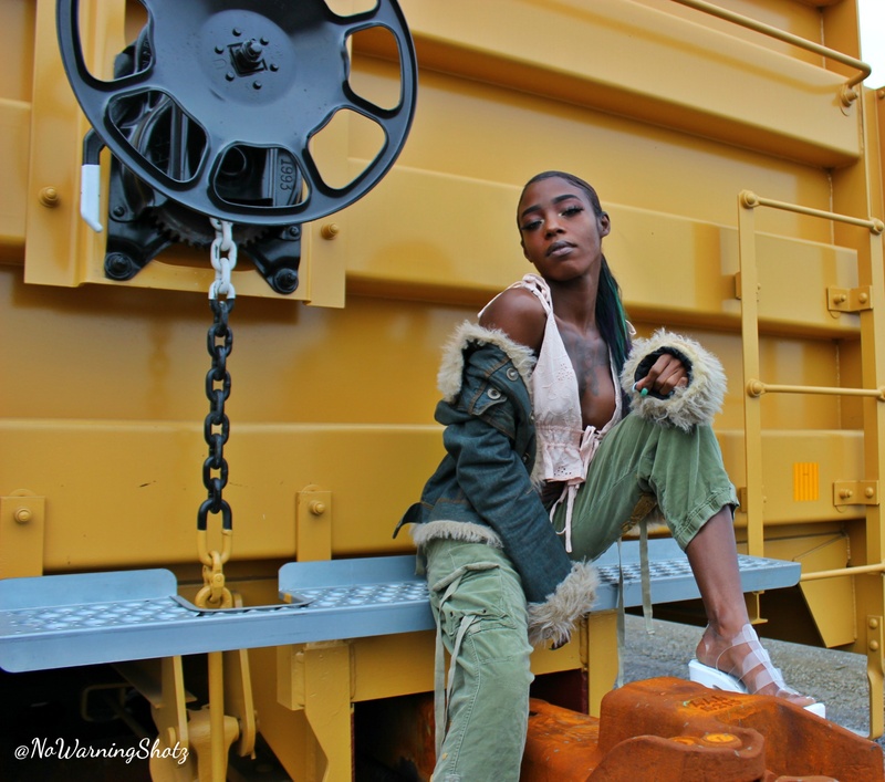 Female model photo shoot of Blacksheep yoshi