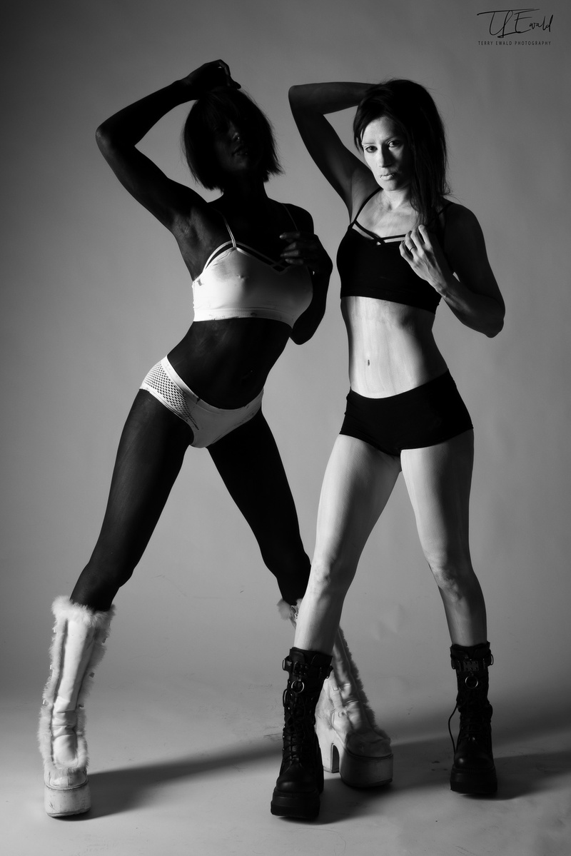 Female model photo shoot of GoGoHeLLkAt and Gore by Terry Ewald Photography in CO springs
