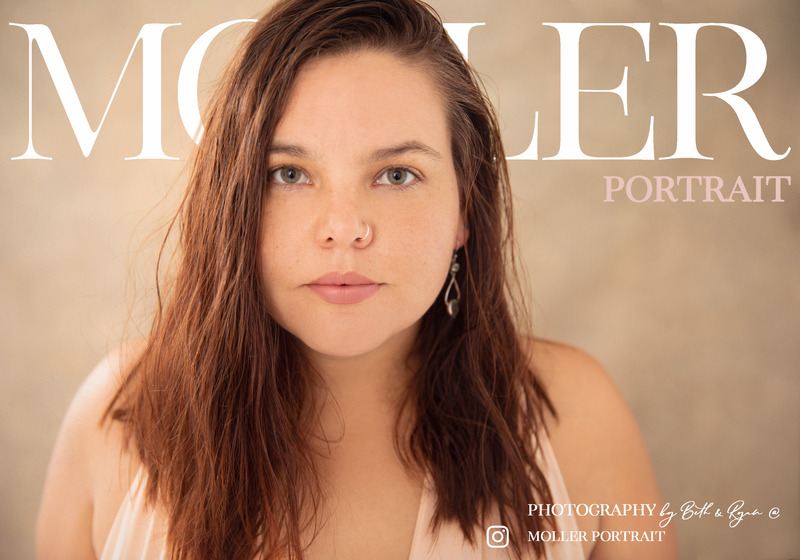 Female model photo shoot of mollerportrait
