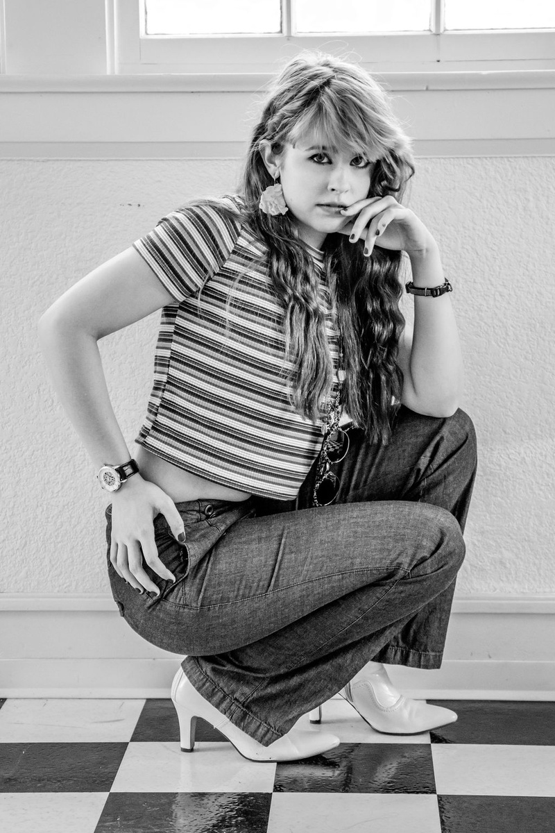 Female model photo shoot of babykitty64 in Edgar F. Hafer House, Medford, OR 97504