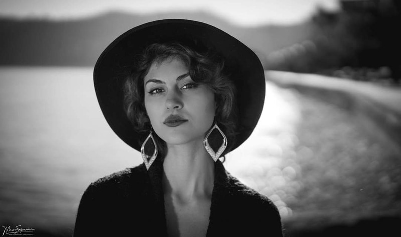 Female model photo shoot of saraomri in Lake Garda