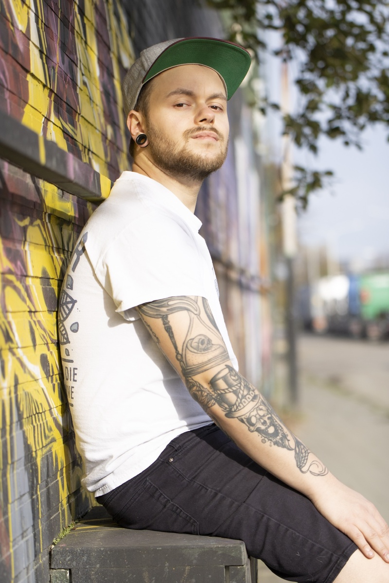 Male model photo shoot of Tattoo_joey